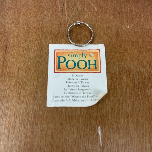 Vtg Winnie the Pooh Simply Pooh Always Sweeter w Little Hunny Tile w Wood Frame - Picture 6 of 9